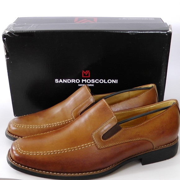 New Sandro Apron Toe Jeffrey Leather Loafer - Picture 1 of 8